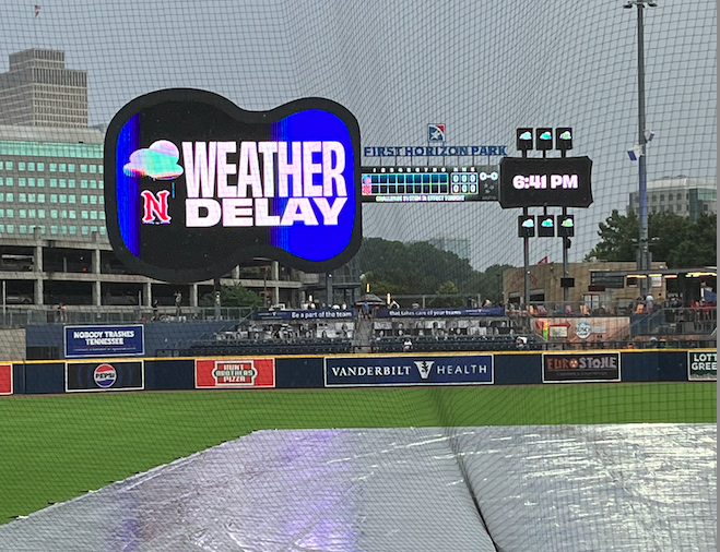 Rain delay